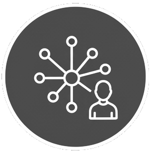 AI and system integration icon