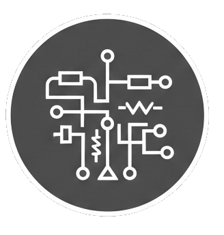 Electronic design icon